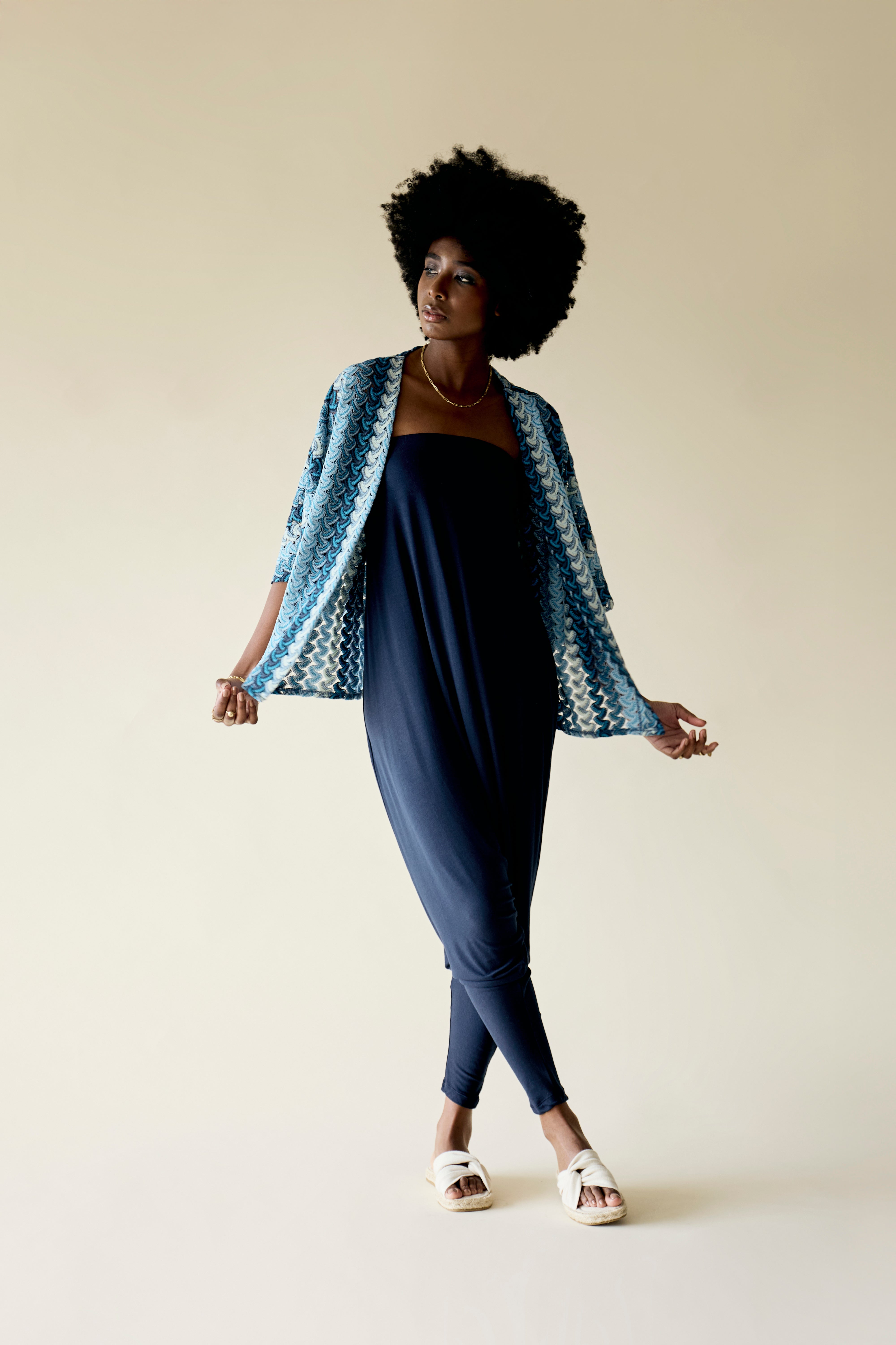 Crochet Short Kimono