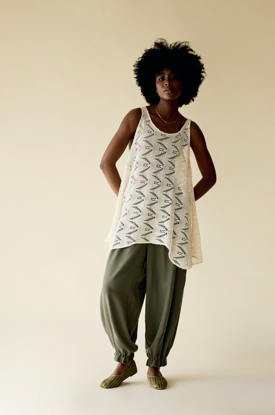 Crochet Slip Shirt