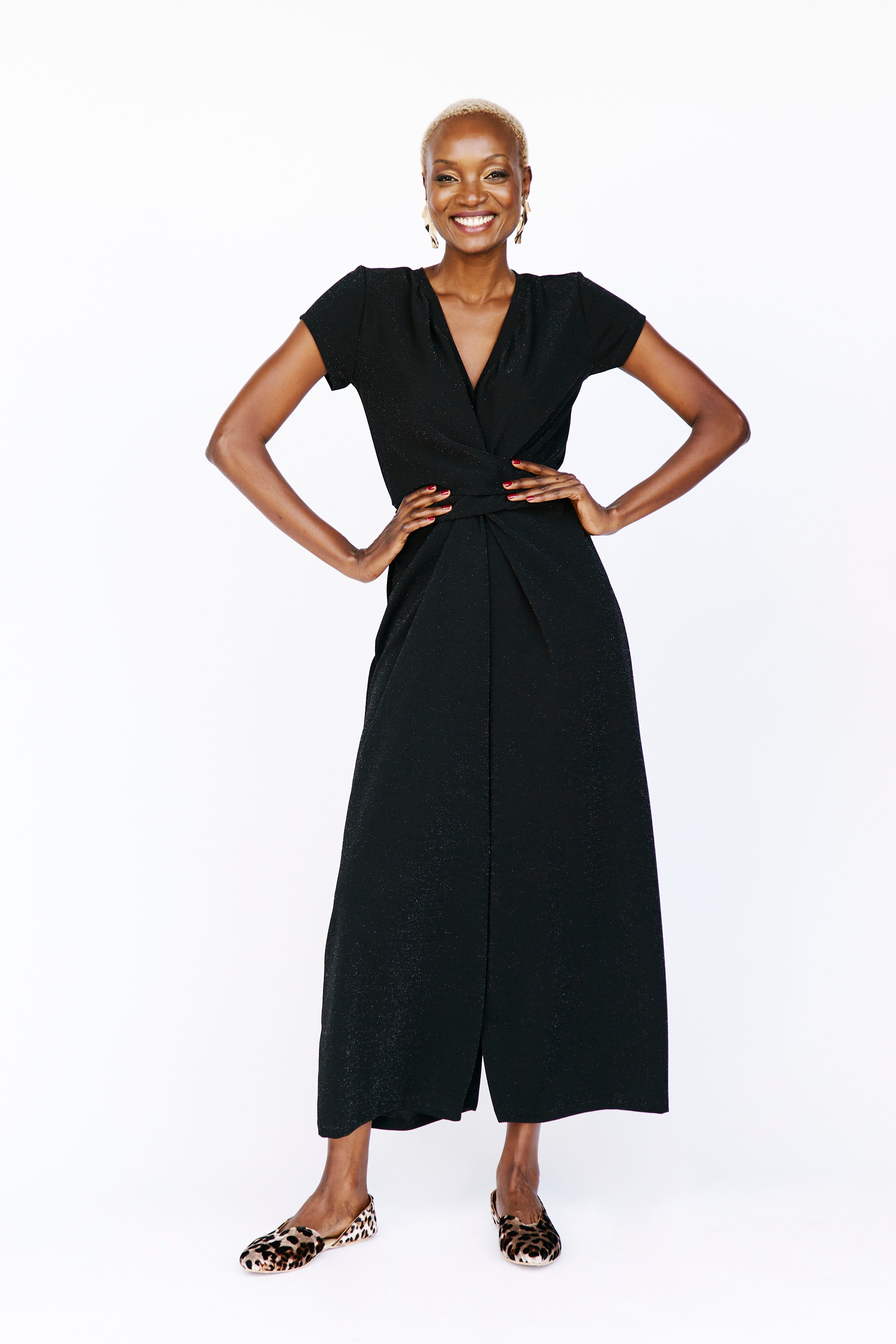 Hela Jumpsuit with sleeves Black