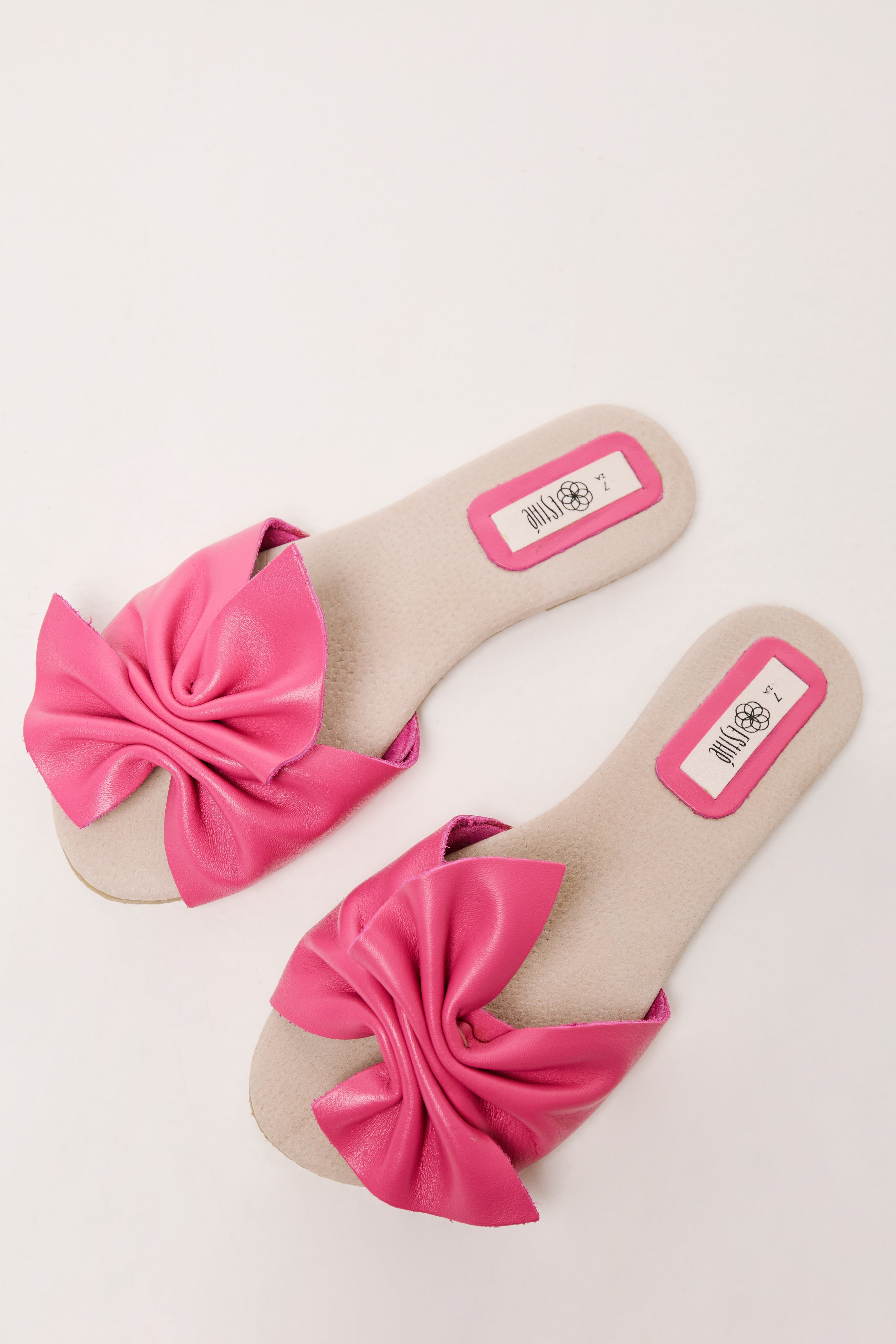 Bow Slip On Pink