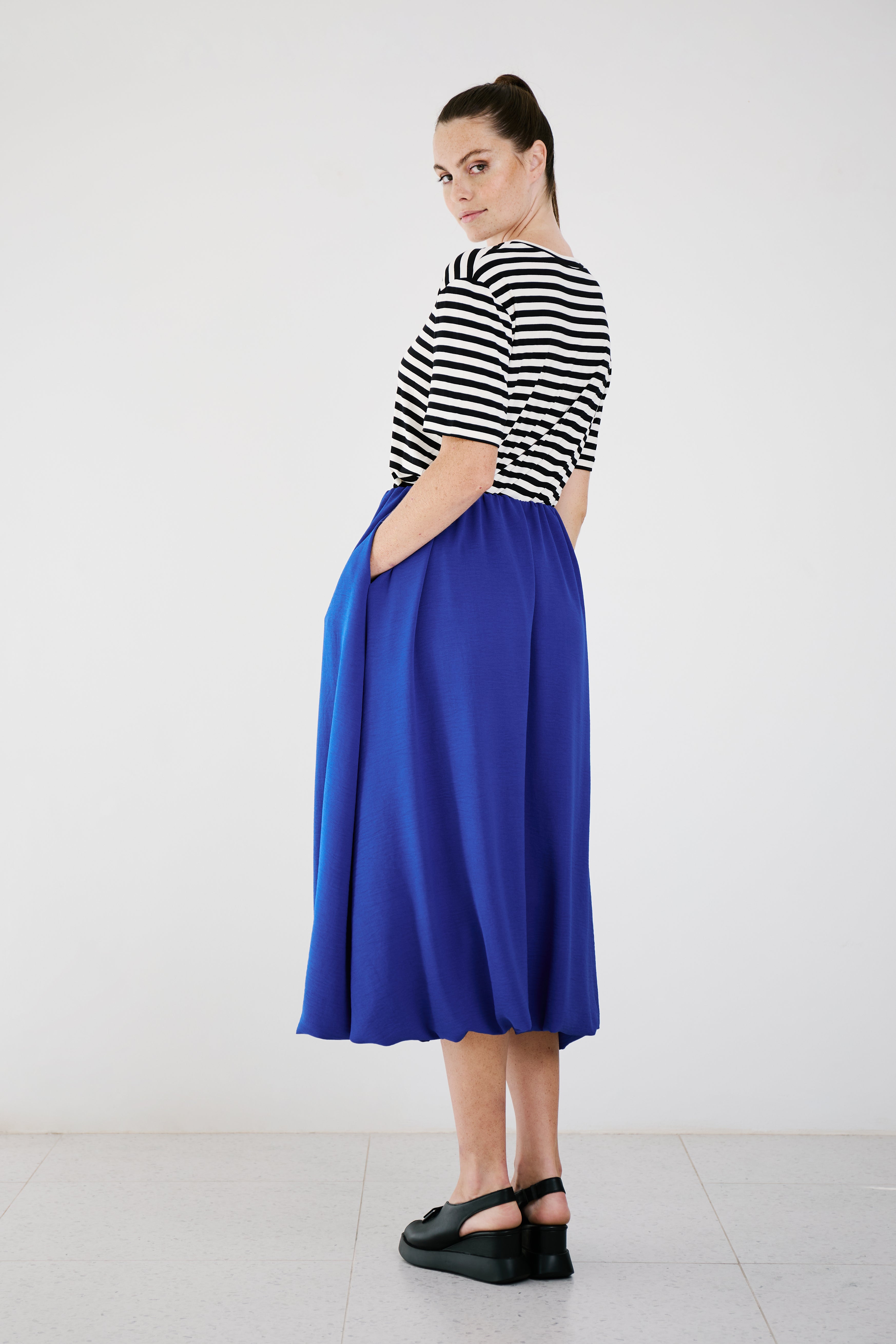 Bubble Skirt Cobalt