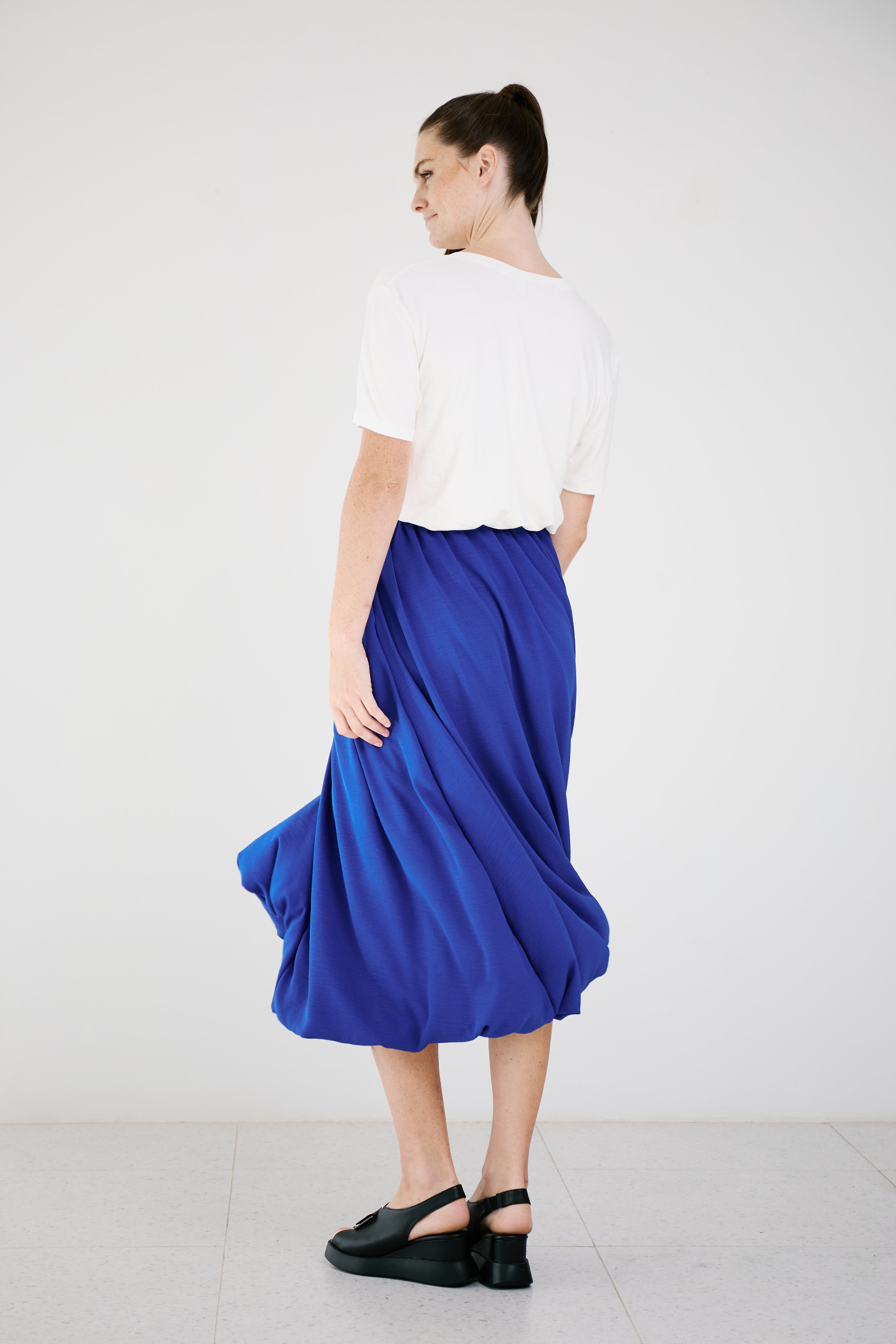 Bubble Skirt Cobalt