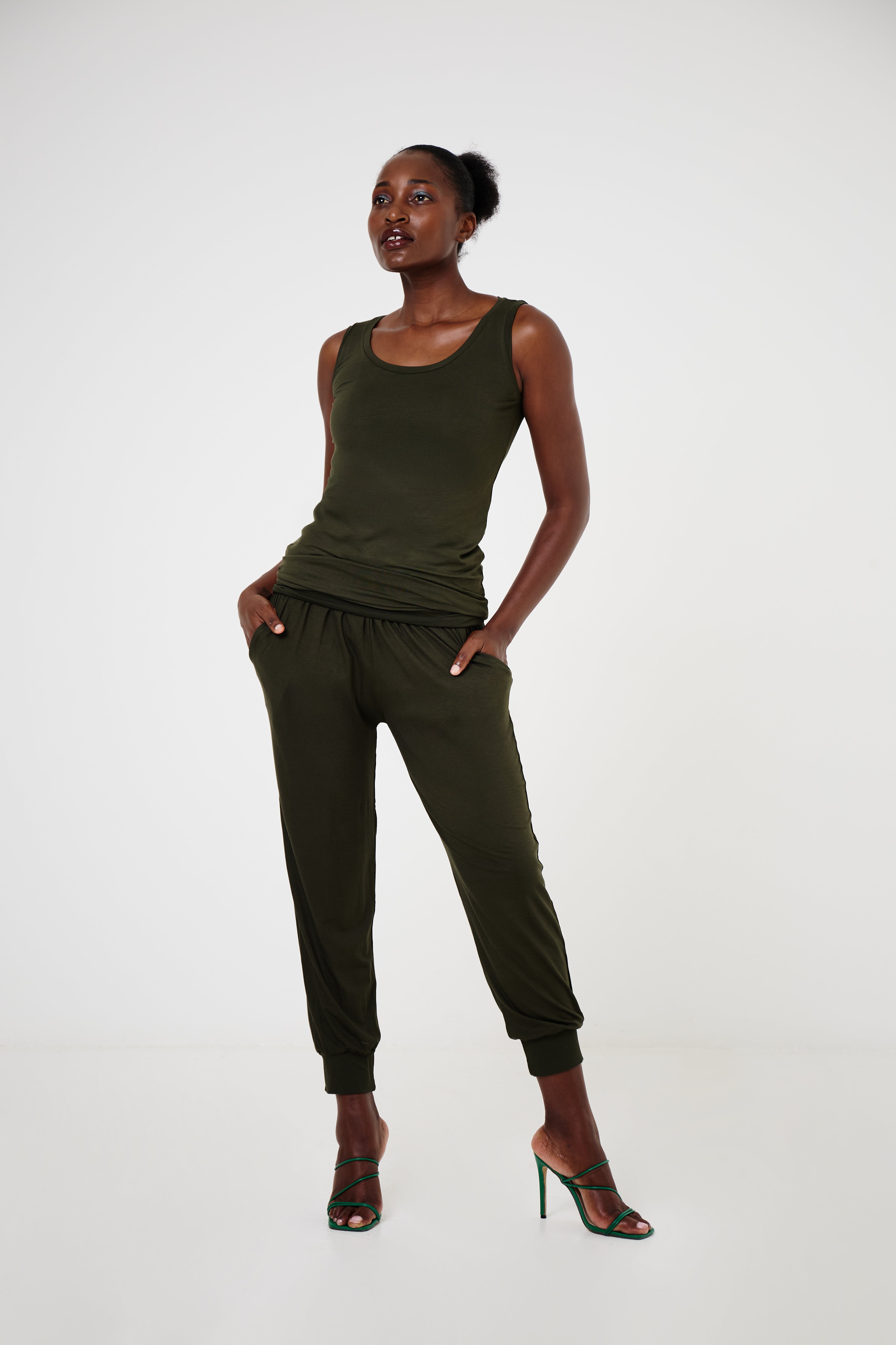 Hayley Pants Military