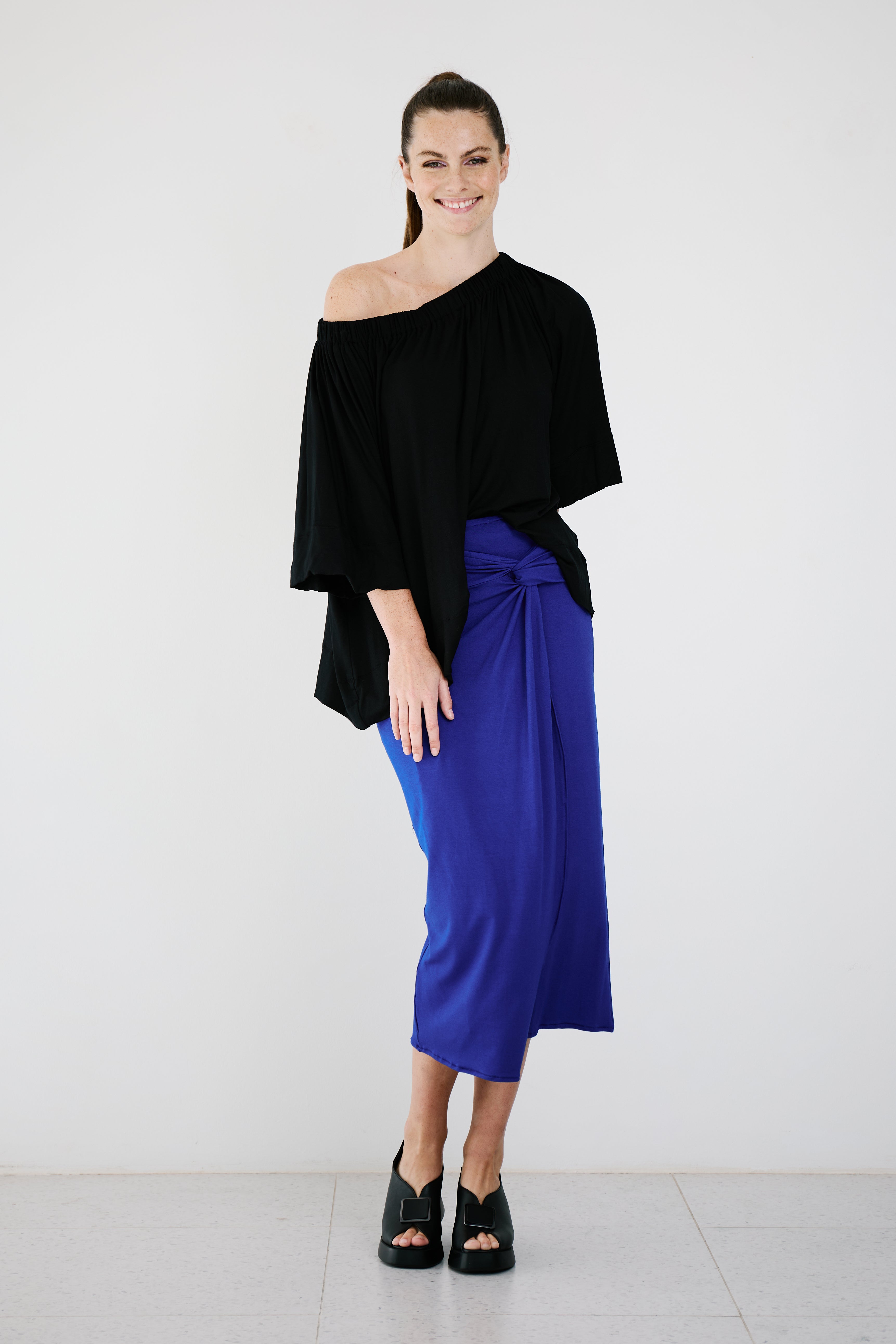 Knox Skirt Cobalt