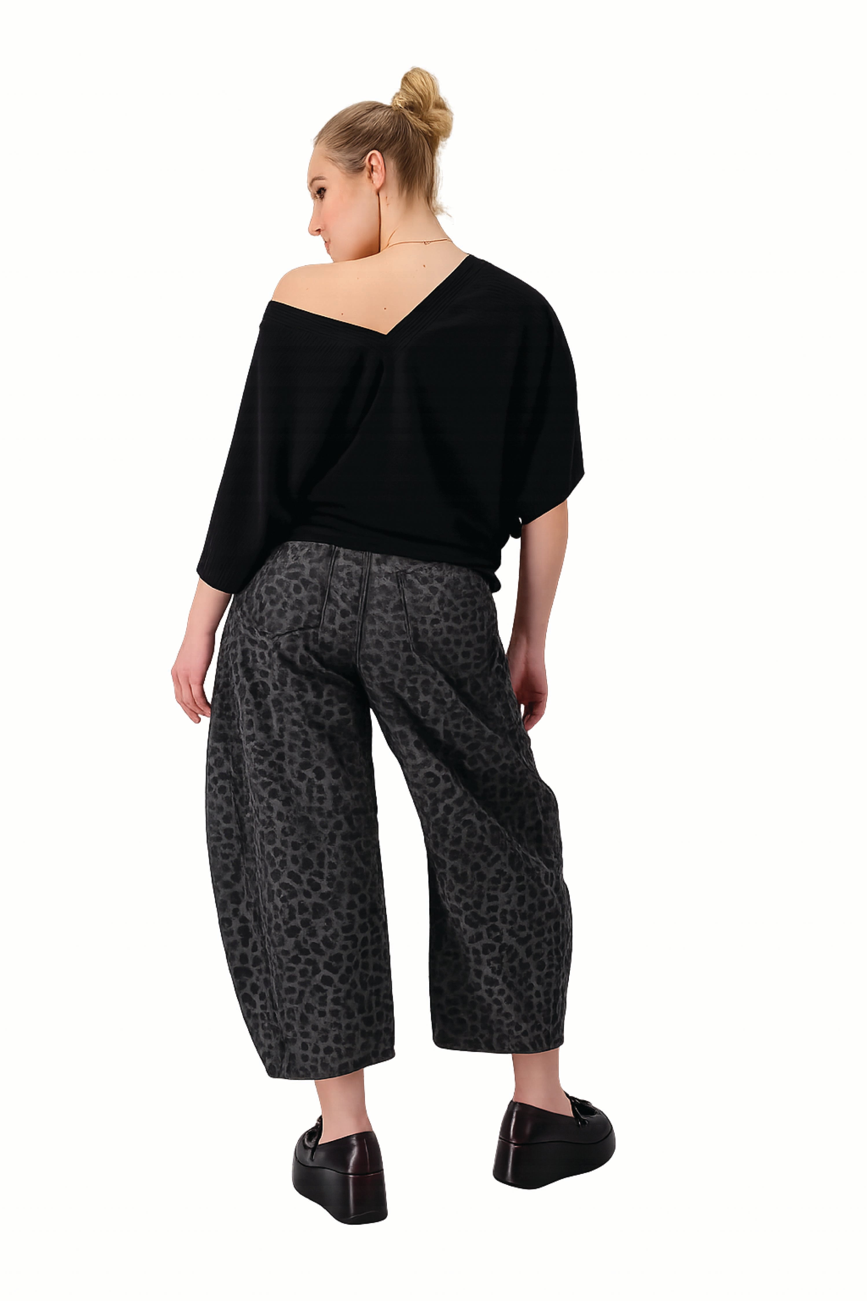 Redford Leopard Denim