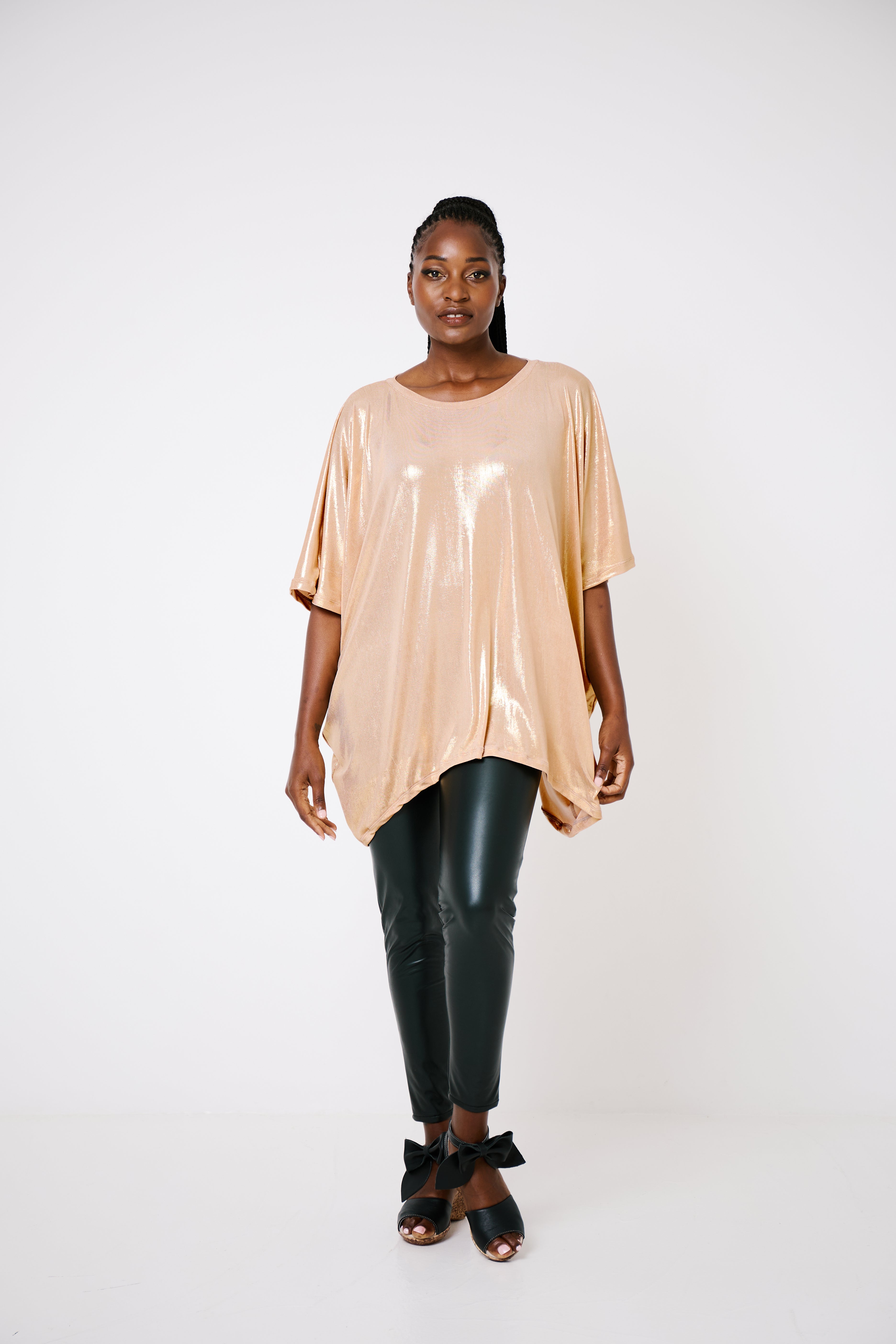 Emma Top Gold Foil