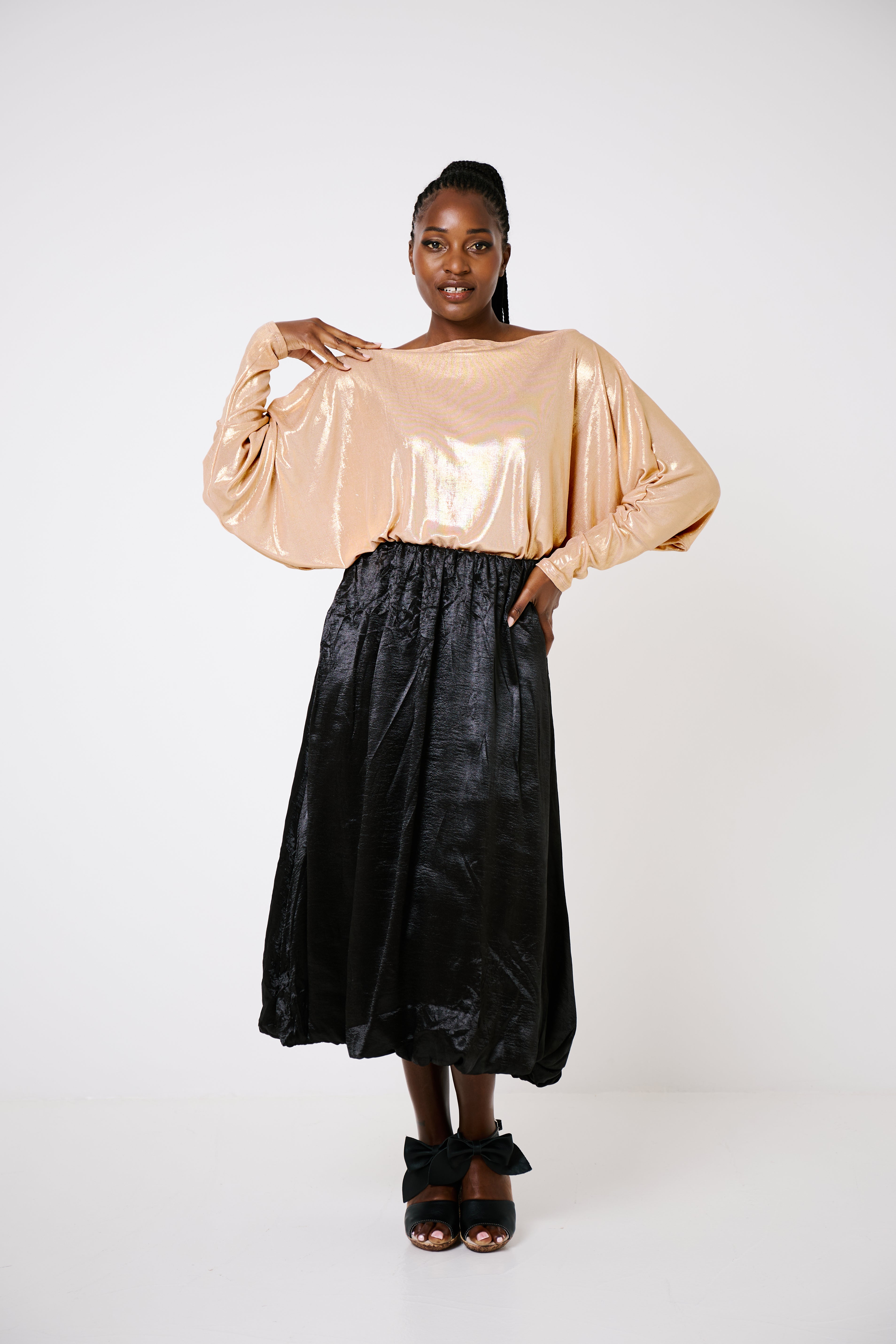 Ruby Top Gold Foil