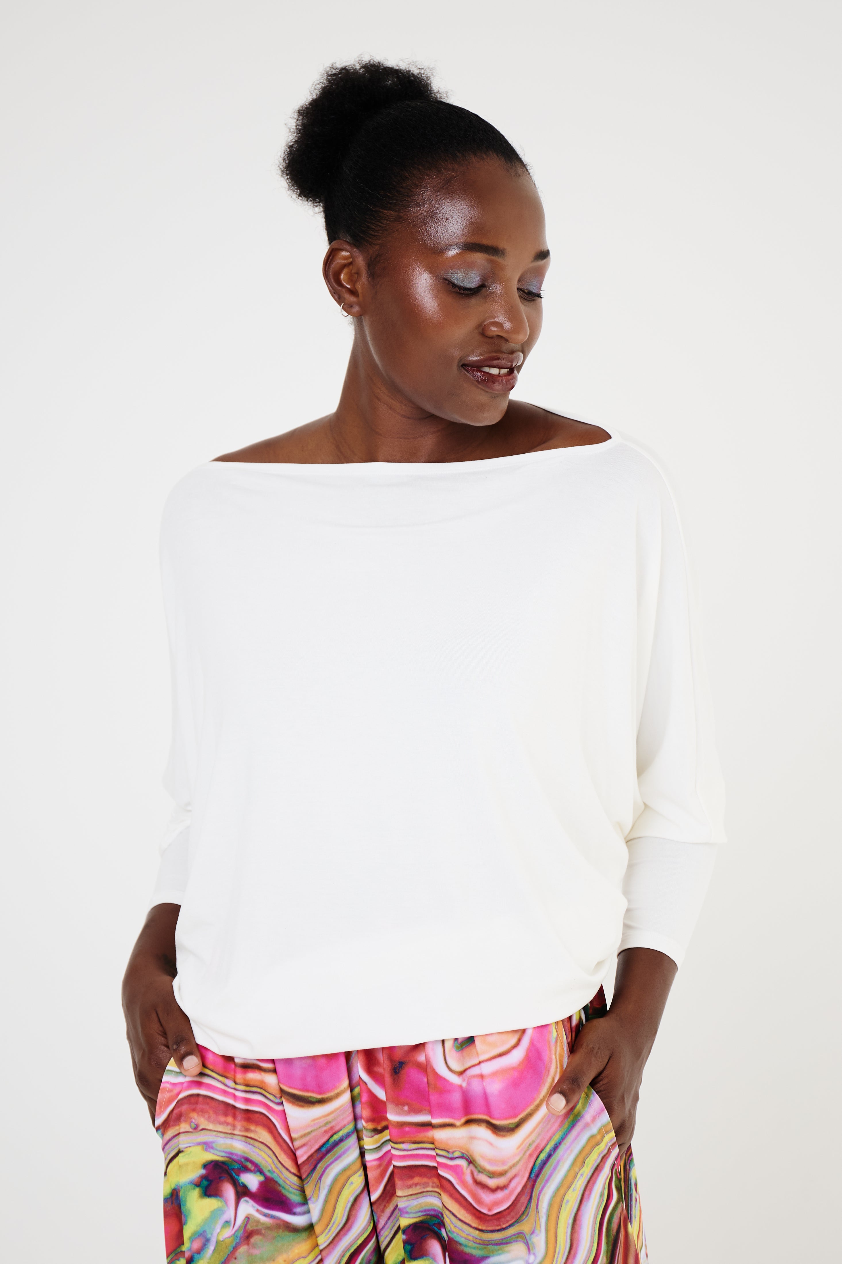 Ruby Top Ivory