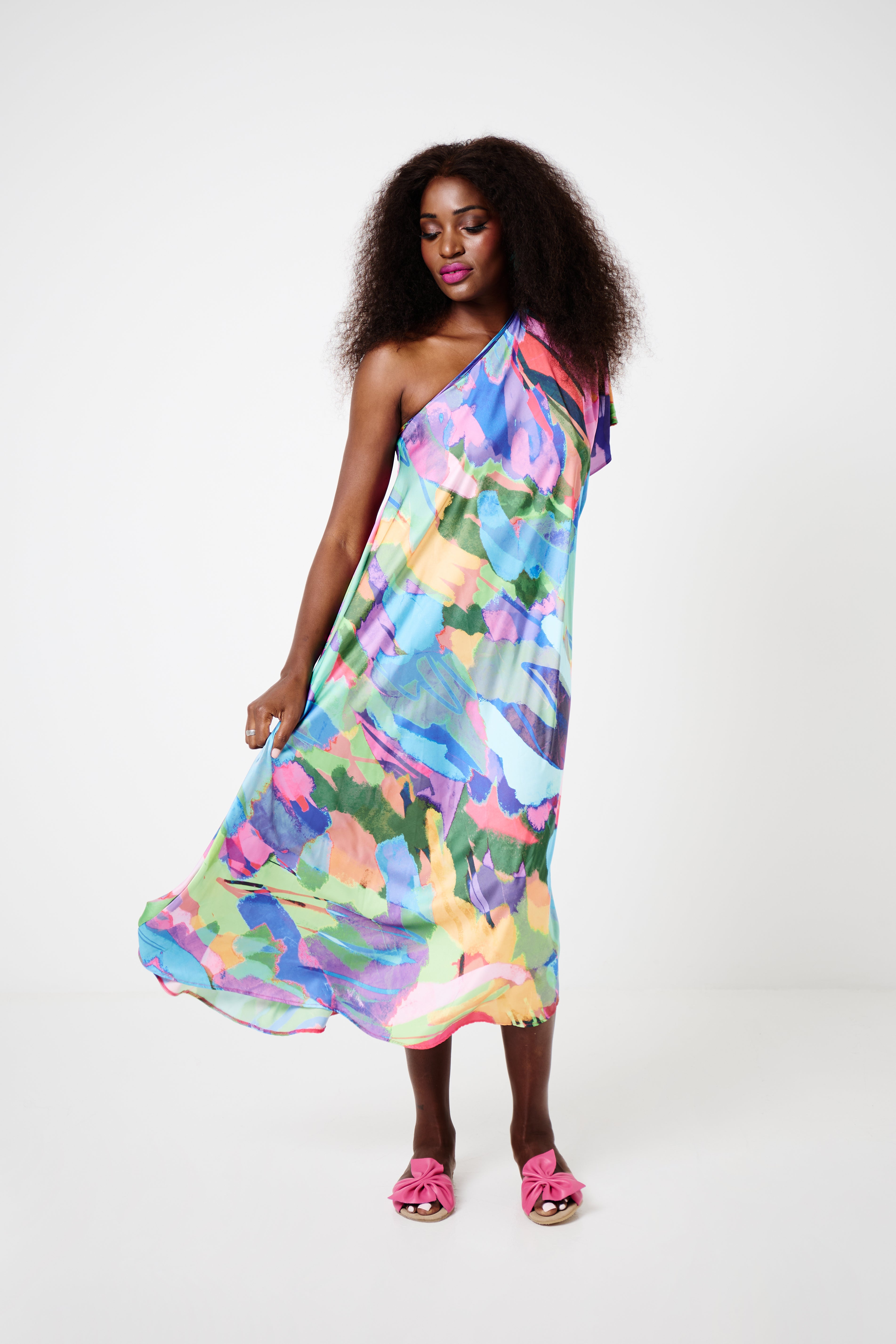 Skye Dress Abstract