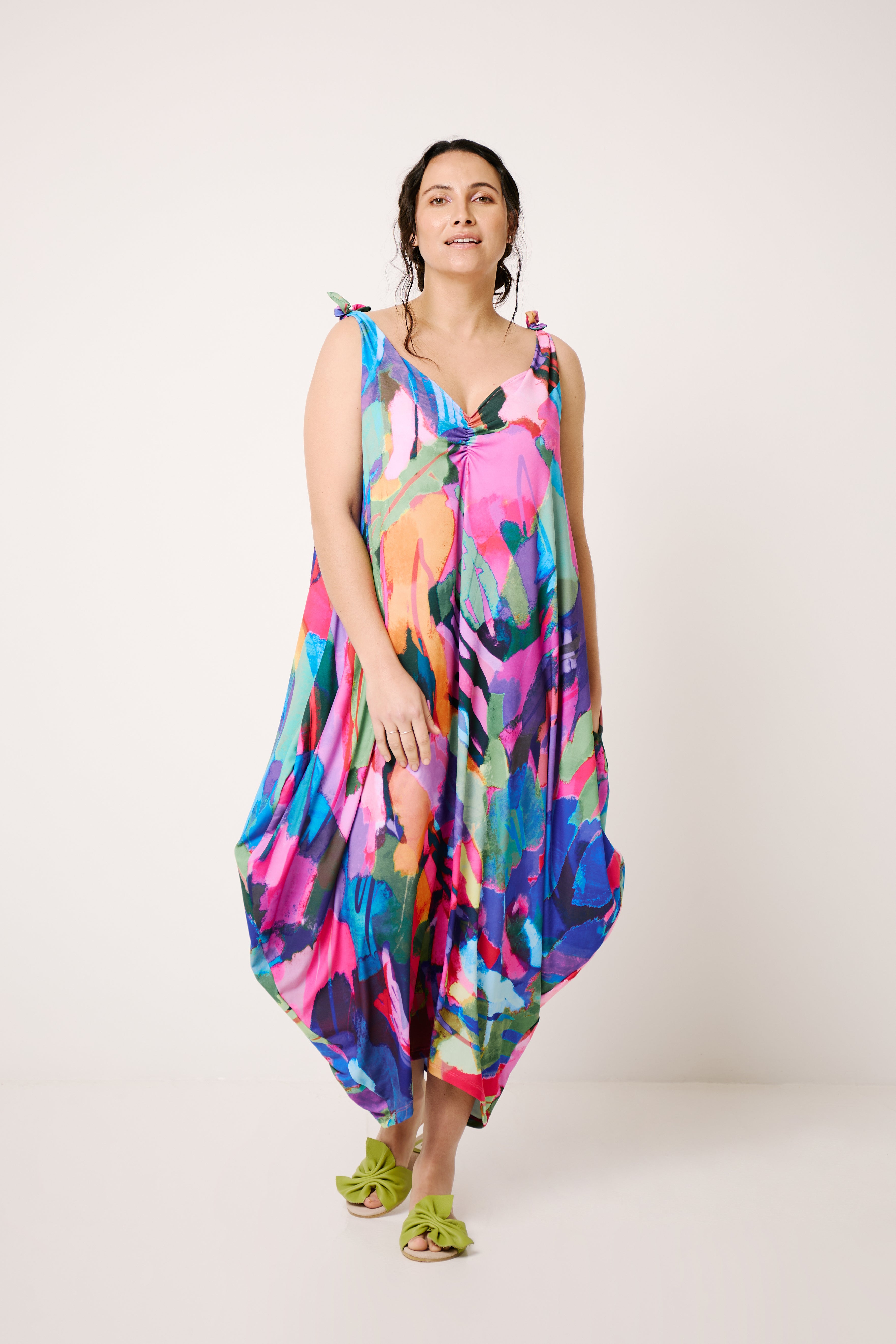 Suzie Dress Abstract